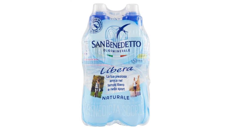 Acqua Minerale San Benedetto Benedicta Libera Pull&push Naturale 4 X