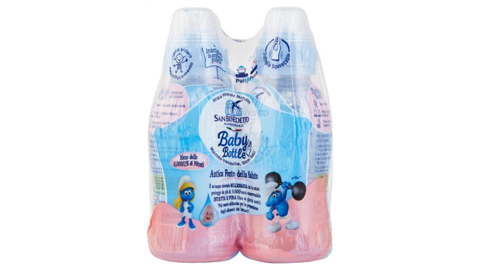 Acqua Minerale San Benedetto Afs Baby Bottle Pull&push Naturale 4x0,25l