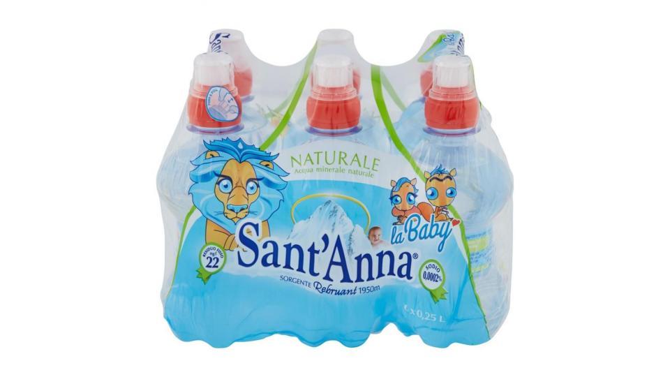 Sant'anna La Baby Naturale Sorgente Rebruant 6 X