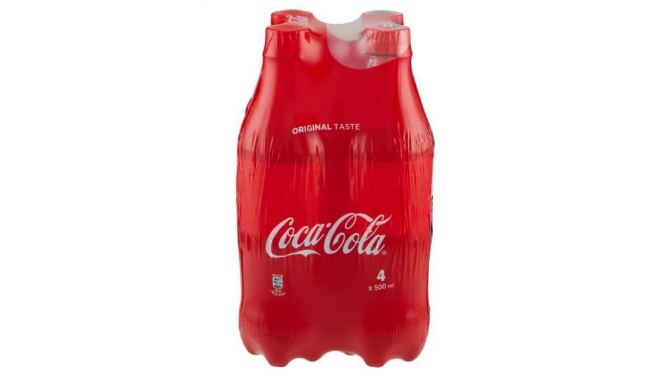 Coca-cola Original Taste Bottiglia Di Plastica Da 500ml Confezione