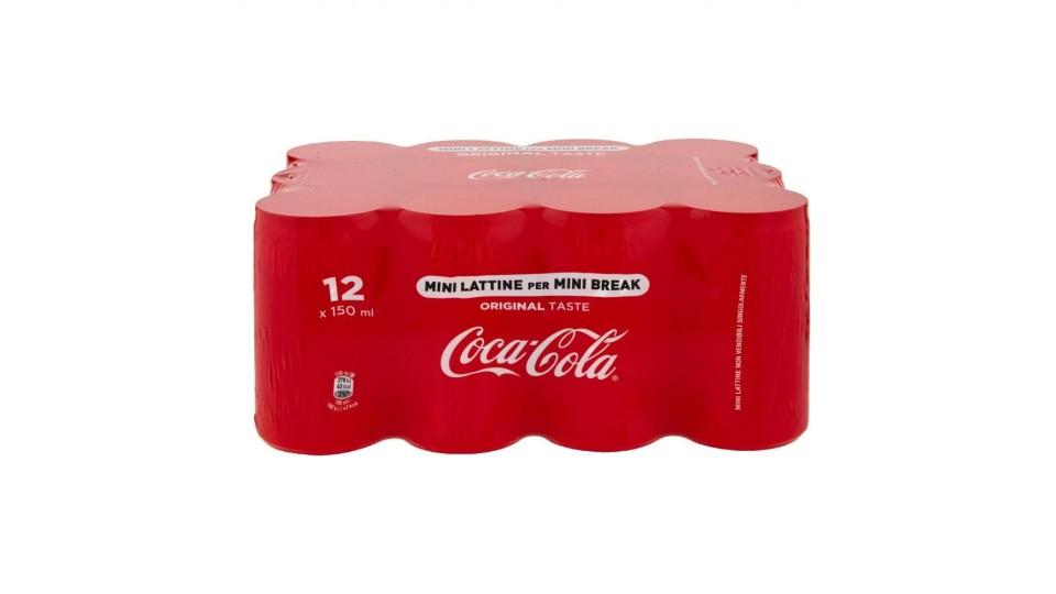 Coca-cola Original Taste Lattina 150 Ml Confezione