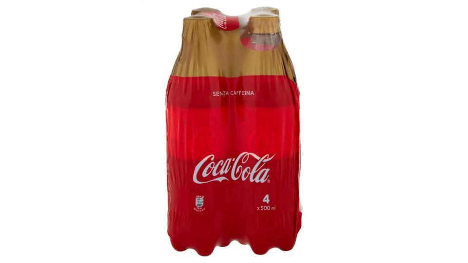 Coca-cola Senza Caffeina Bottiglia Di Plastica Da 500ml Confezione