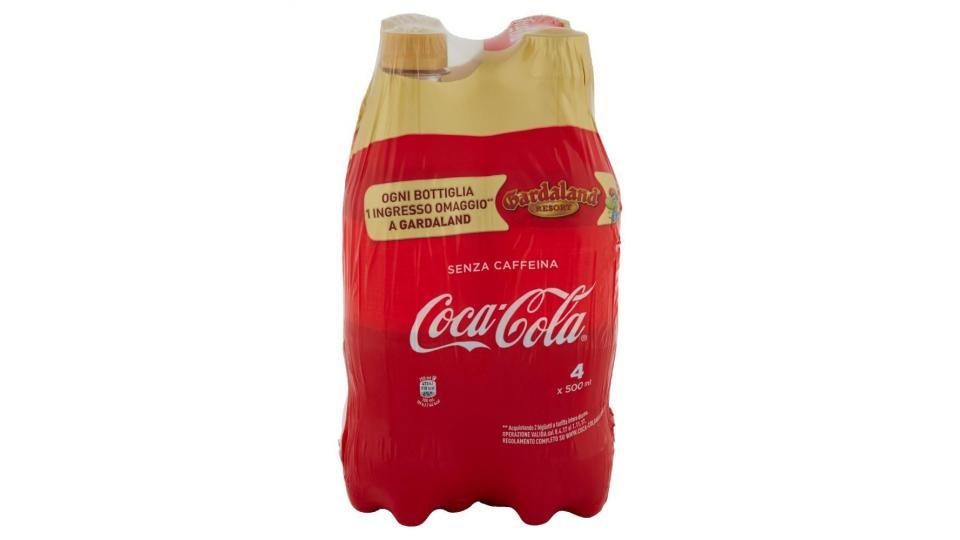 Coca-cola Senza Caffeina Bottiglia Di Plastica Da 500ml Confezione