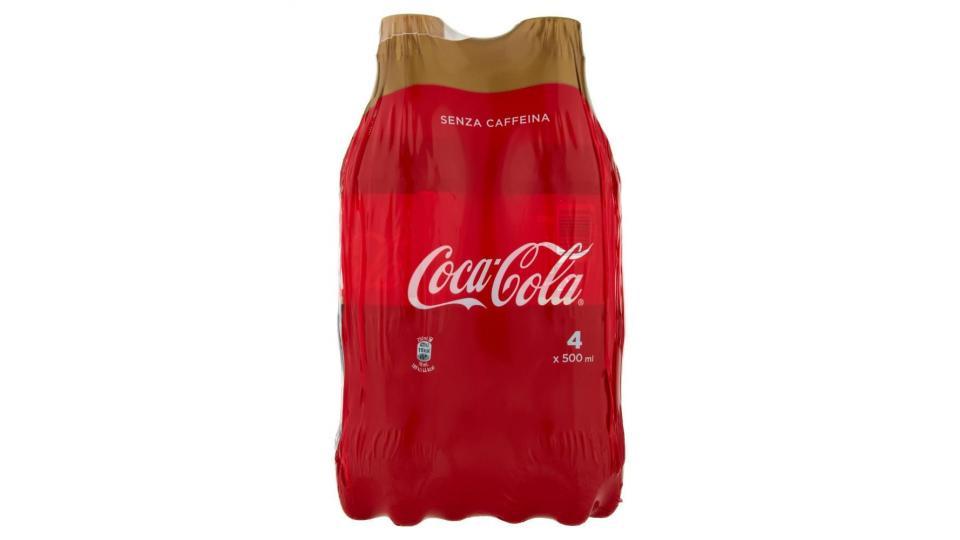 Coca-cola Senza Caffeina Bottiglia Di Plastica Da 500ml Confezione