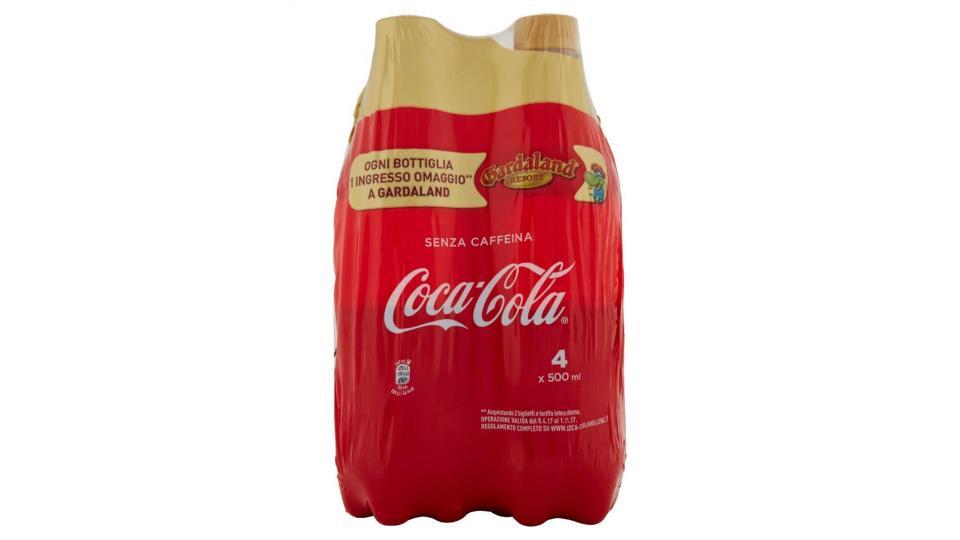 Coca-cola Senza Caffeina Bottiglia Di Plastica Da 500ml Confezione