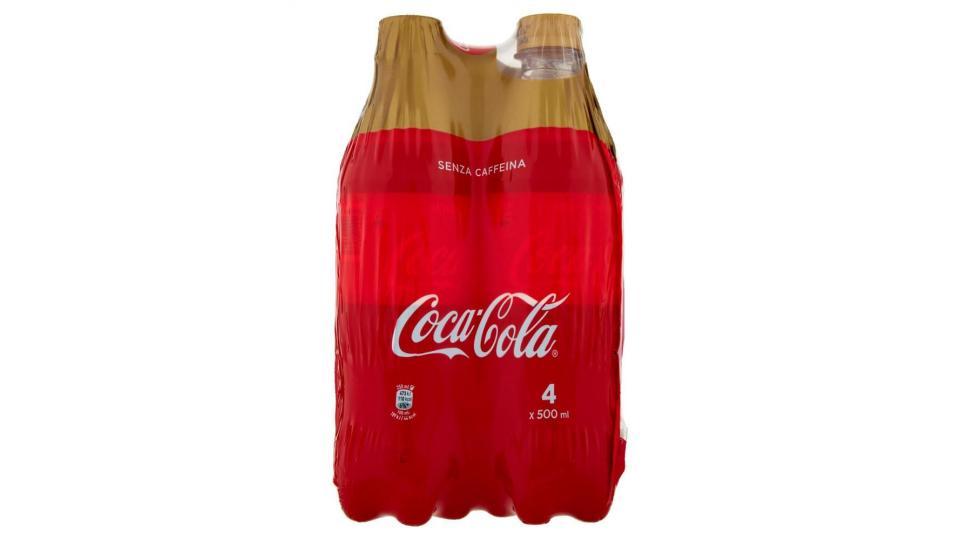 Coca-cola Senza Caffeina Bottiglia Di Plastica Da 500ml Confezione