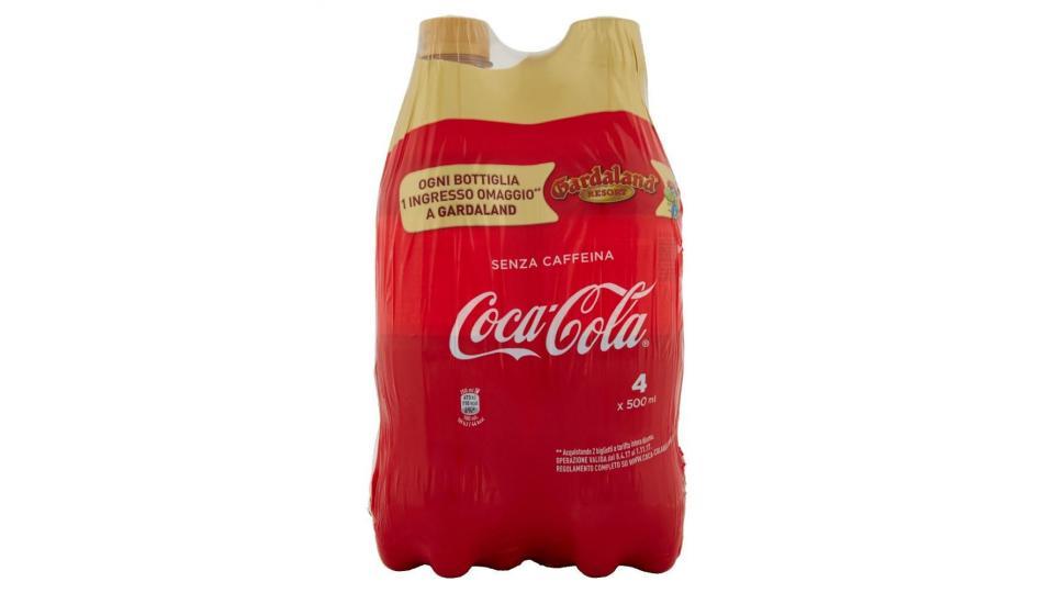 Coca-cola Senza Caffeina Bottiglia Di Plastica Da 500ml Confezione