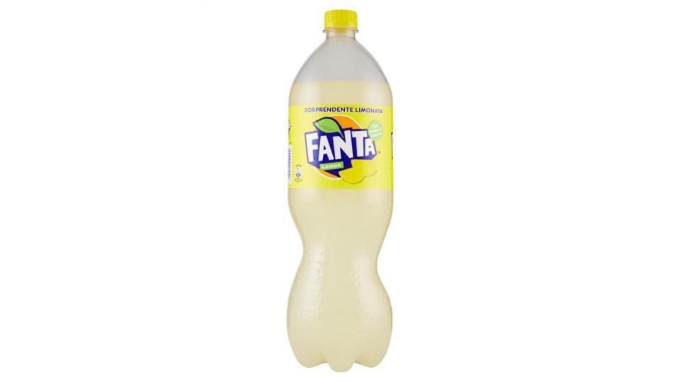 Fanta Lemon Aranciata Gusto Limone Bottiglia Di Plastica