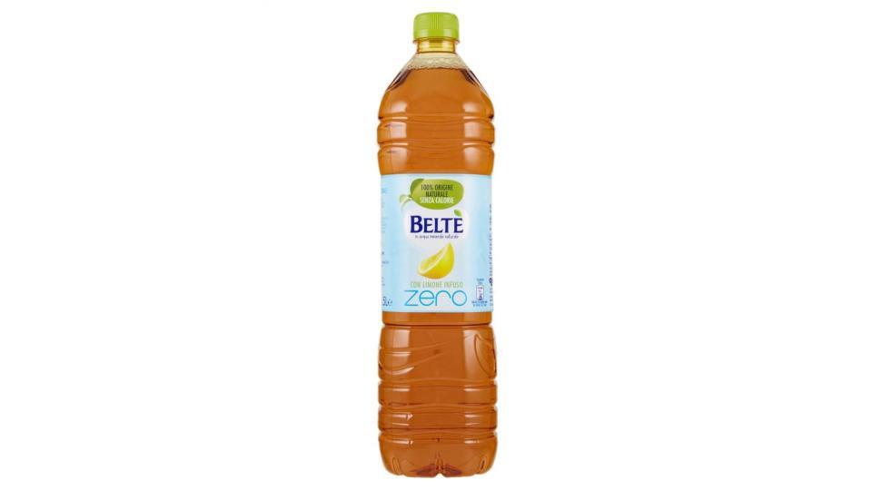 Beltè Zero, Bevanda Analcolica Di Thè In Acqua Minerale Naturale Con Limone Infuso