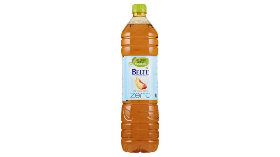 Beltè Zero, Bevanda Analcolica Di Thè In Acqua Minerale Naturale Con Pesca Infusa