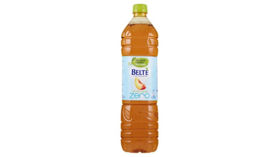 Beltè Zero, Bevanda Analcolica Di Thè In Acqua Minerale Naturale Con Pesca Infusa