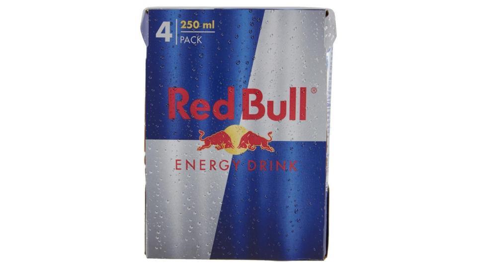 Red Bull Energy Drink 4 X 250 Ml Lattina