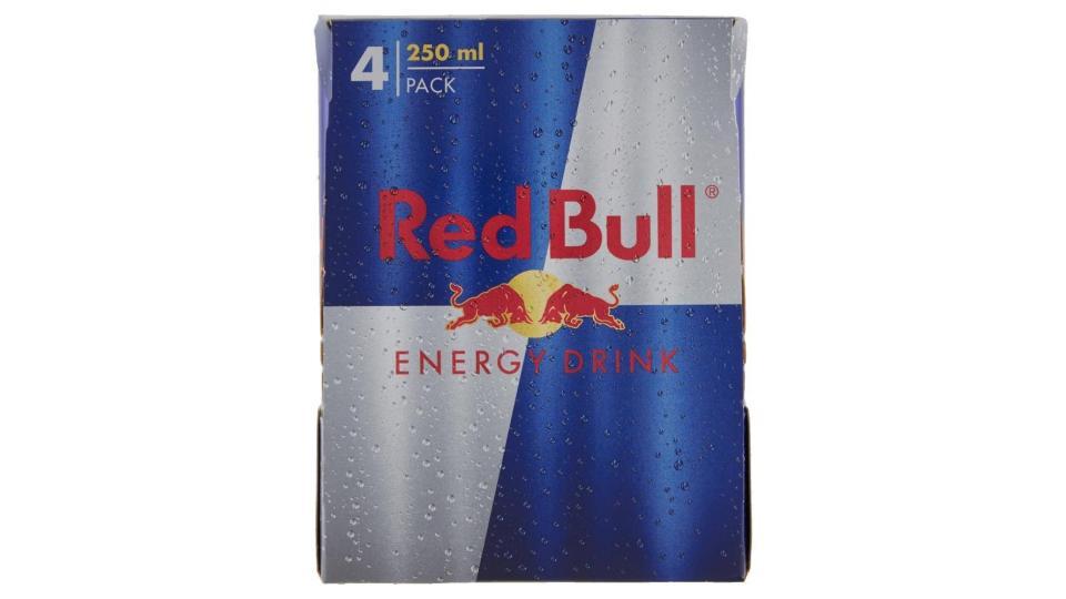 Red Bull Energy Drink 4 X 250 Ml Lattina