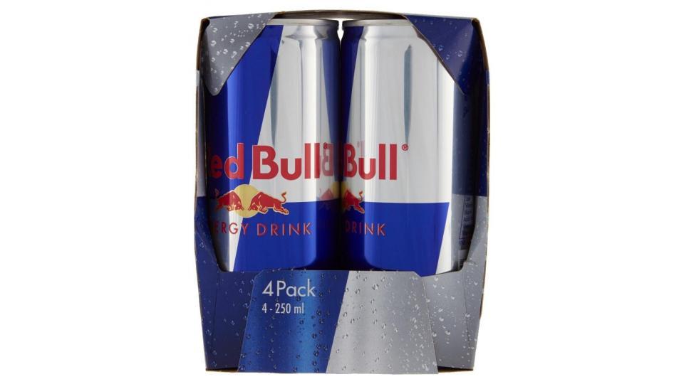 Red Bull Energy Drink 4 X 250 Ml Lattina