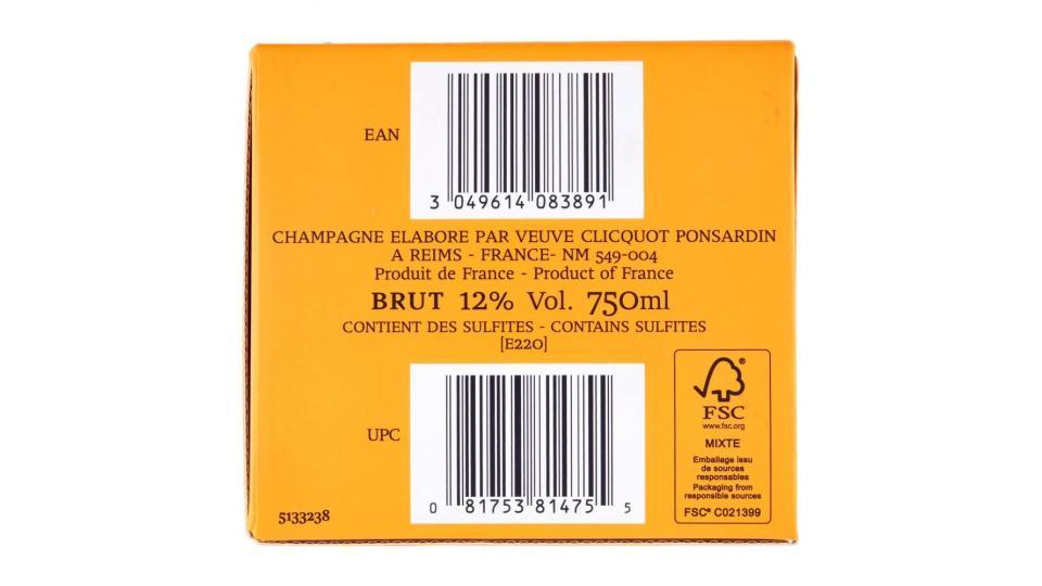 Champagne Veuve Clicquot Brut Cl.