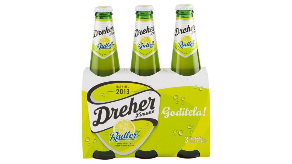 Dreher Radler Limone 33clx3