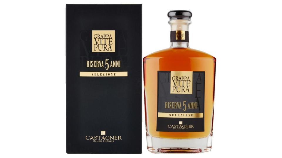 Castagner Grappa Vite Pura Riserva 5 Anni Selezione