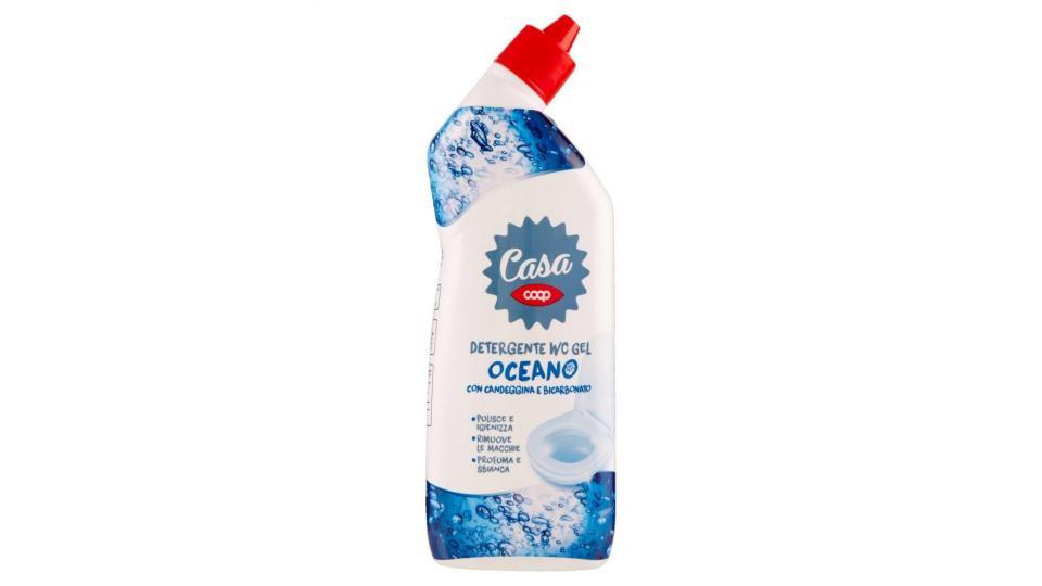 Detergente Wc Gel Oceano Con Candeggina E Bicarbonato