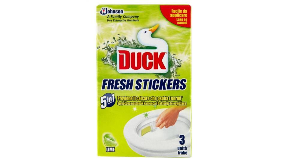 Duck Fresh Stickers Lime 3 Unità