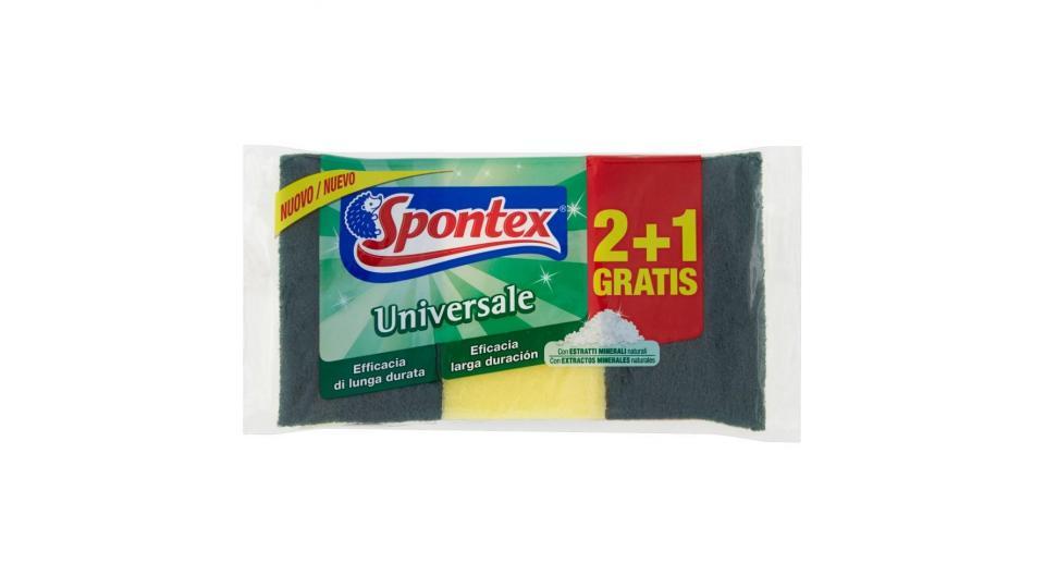 Spontex Spugna Abrasiva Universale X2+1
