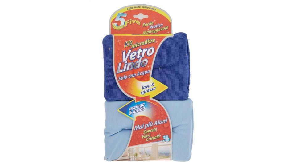 Super5 Kit Microfibre Vetro Lindo