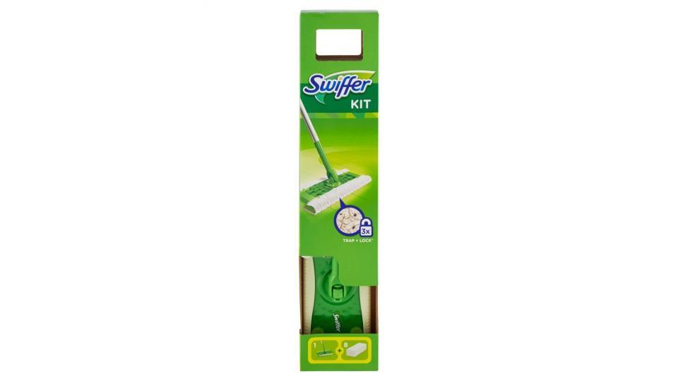 Swiffer Starter Kit + 8 Panni Preassemblato