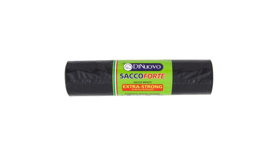 Dinuovo Sacco Forte Sacco Rifiuti Formato Molto Grande 80x120 Cm. 150 Litri