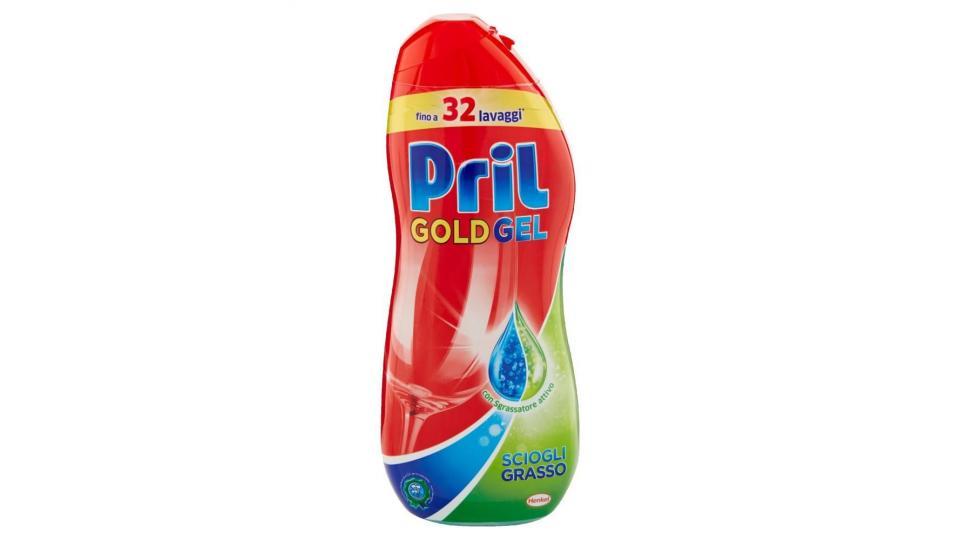 Pril Gold Gel Sciogli Grasso 650 Ml. 32