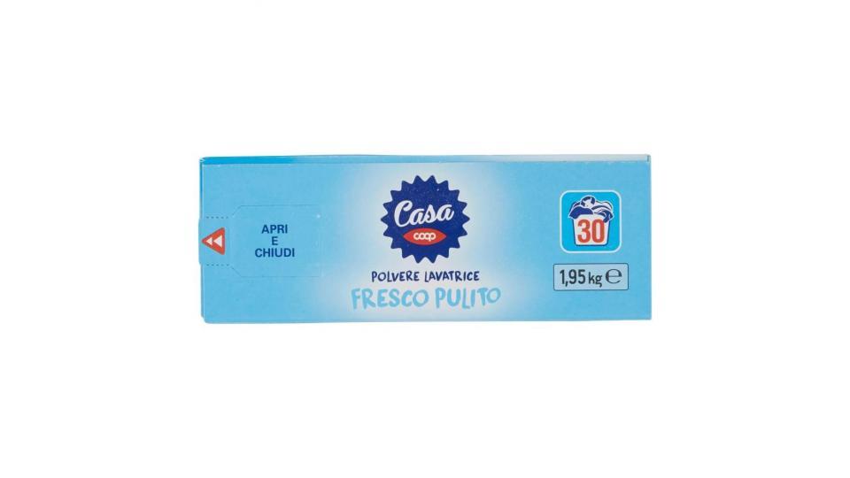 Polvere Lavatrice Fresco Pulito