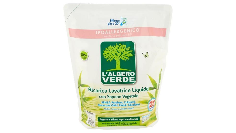 L'albero Verde Ricarica Lavatrice Liquido Con Sapone Vegetale