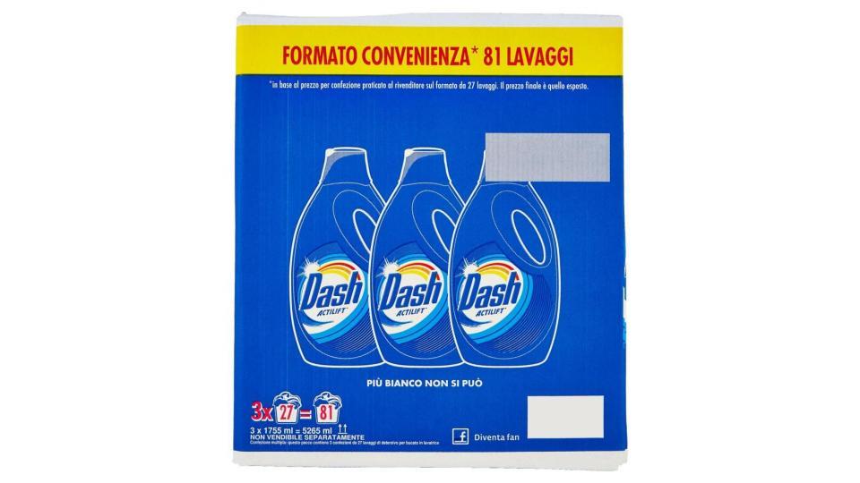 Dash Liquido Regolare 3x27 Lavaggi