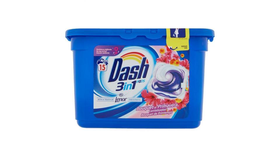 Dash Pods 3in1 Detersivo Monodose Bouquet Di Primavera