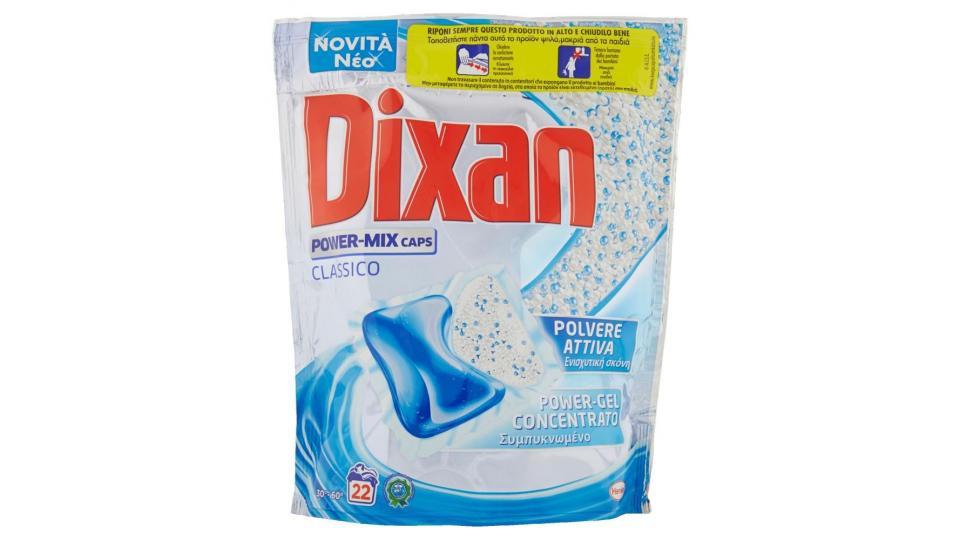 Dixan Power Mix 22 Caps Classico