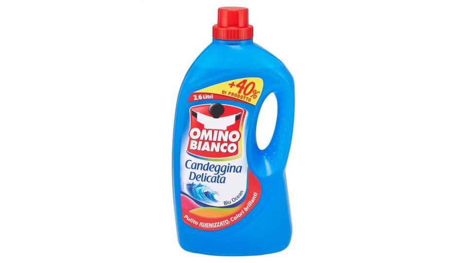 Omino Bianco Candeggina Delicata Blu Ocean