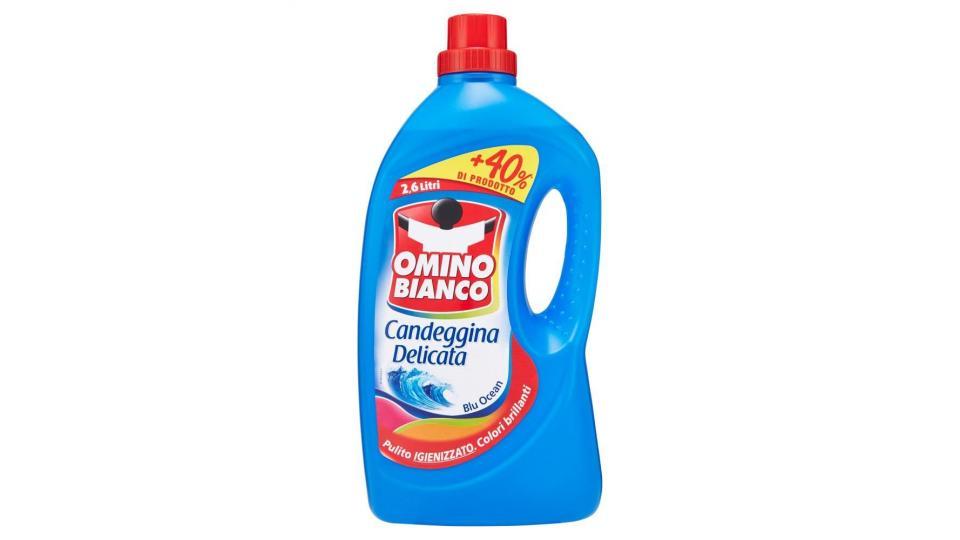 Omino Bianco Candeggina Delicata Blu Ocean