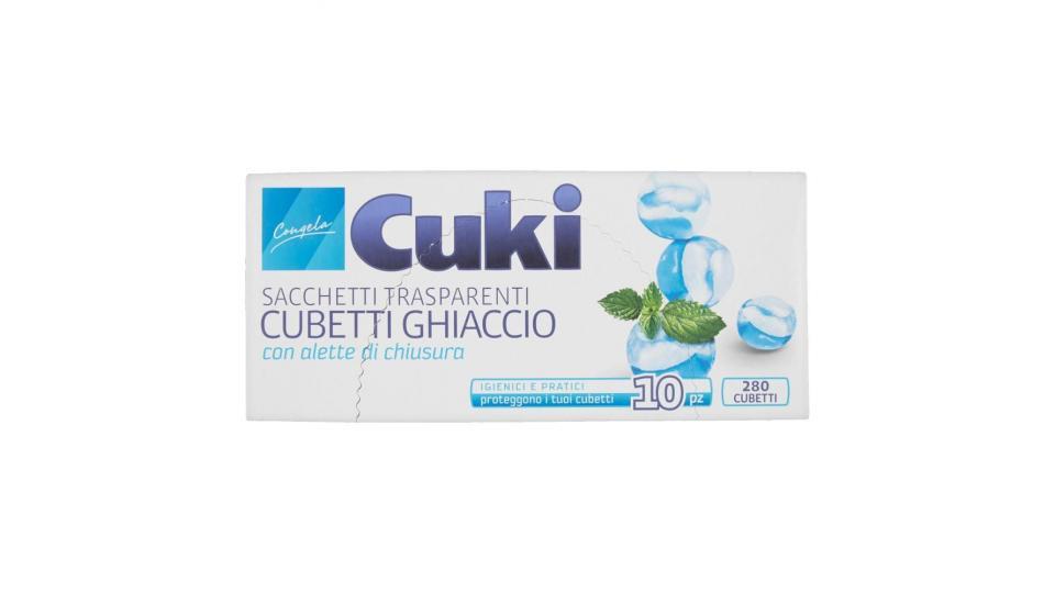 Cuki Congela Cubetti Ghiaccio (10 Pezzi - 280 Cubetti)