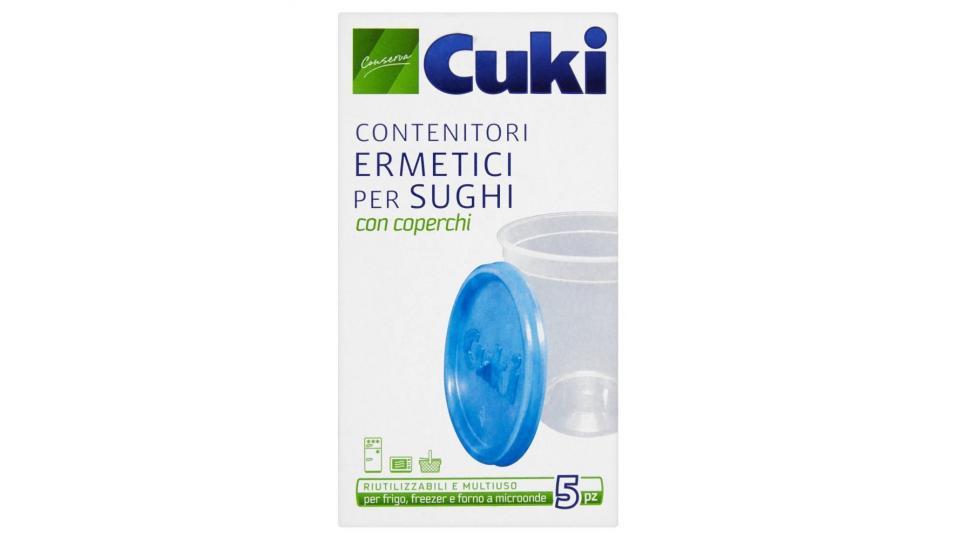 Cuki Conserva Contenitori Ermetici Per Sughi Con Coperchi