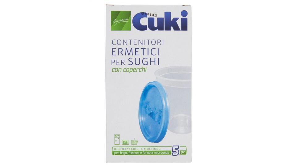 Cuki Conserva Contenitori Ermetici Per Sughi Con Coperchi