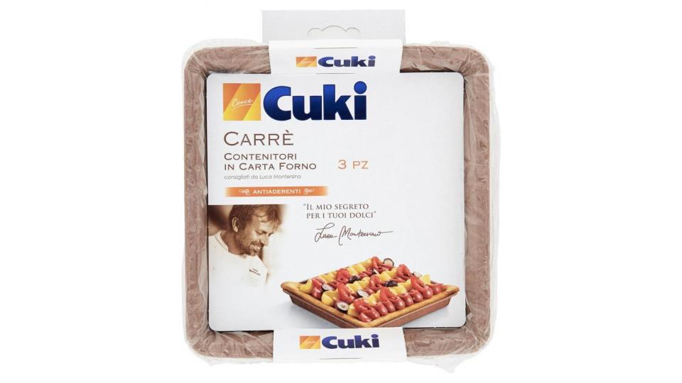 Cuki Cuoce Carrè Contenitori In Carta Forno