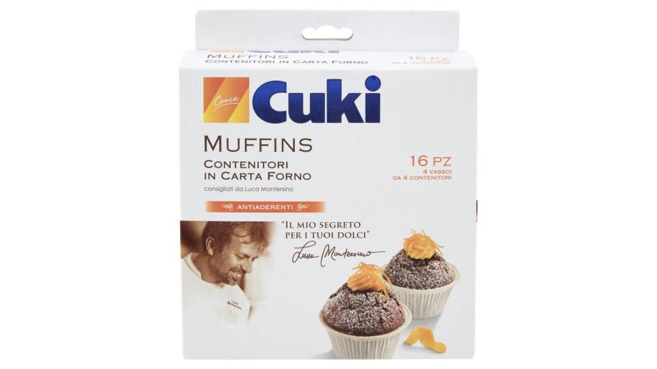 Cuki Cuoce Muffins Contenitori In Carta Forno