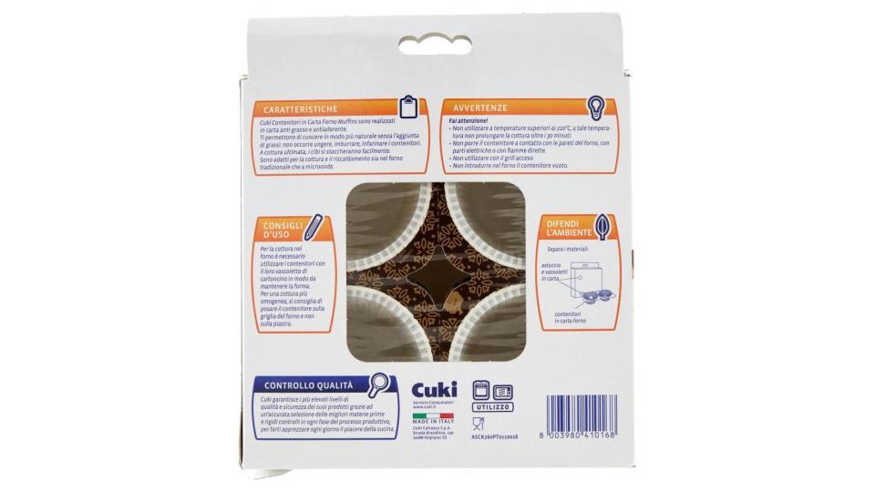 Cuki Cuoce Muffins Contenitori In Carta Forno