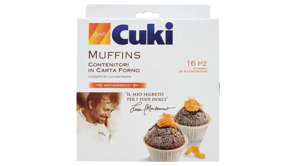 Cuki Cuoce Muffins Contenitori In Carta Forno