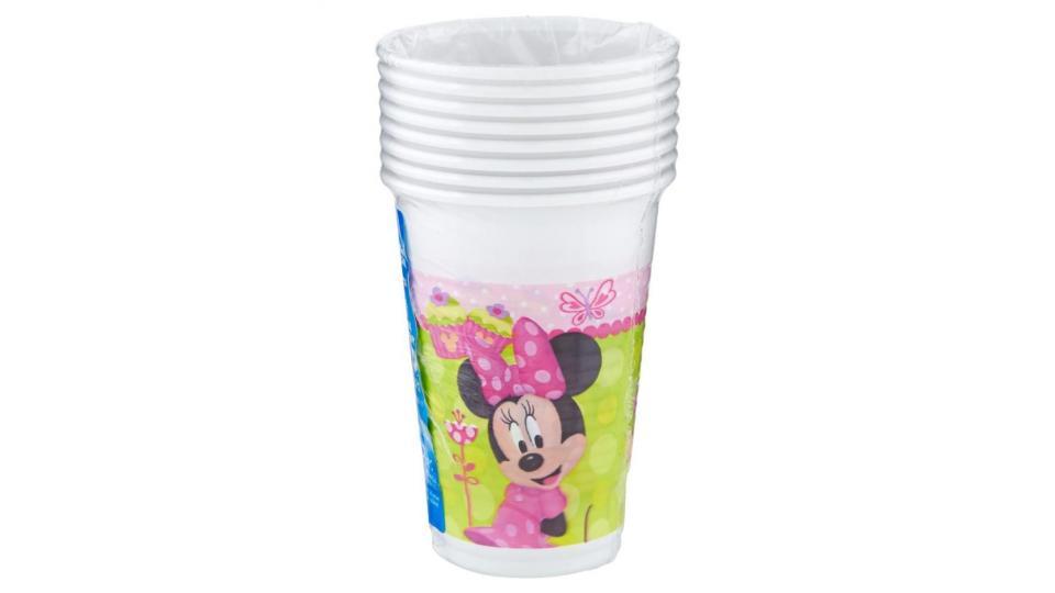 Decorata Party Bicchieri In Plastica Disney Minnie 200 Ml