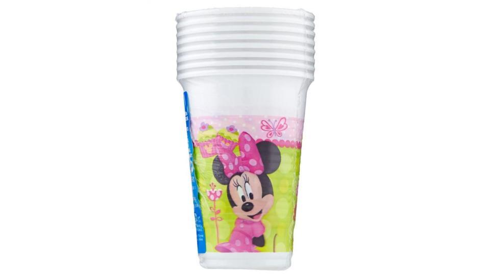 Decorata Party Bicchieri In Plastica Disney Minnie 200 Ml