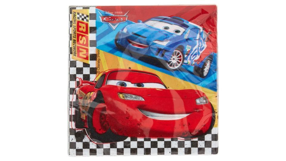 Decorata Party Tovaglioli Disney Cars 70 G