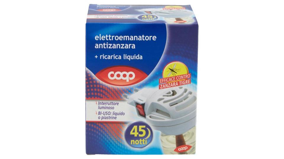 Elettroemanatore Antizanzara + Ricarica Liquida