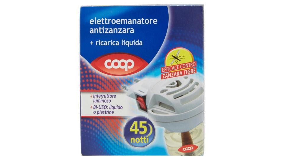 Elettroemanatore Antizanzara + Ricarica Liquida