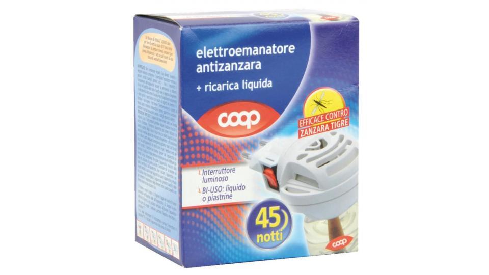 Elettroemanatore Antizanzara + Ricarica Liquida