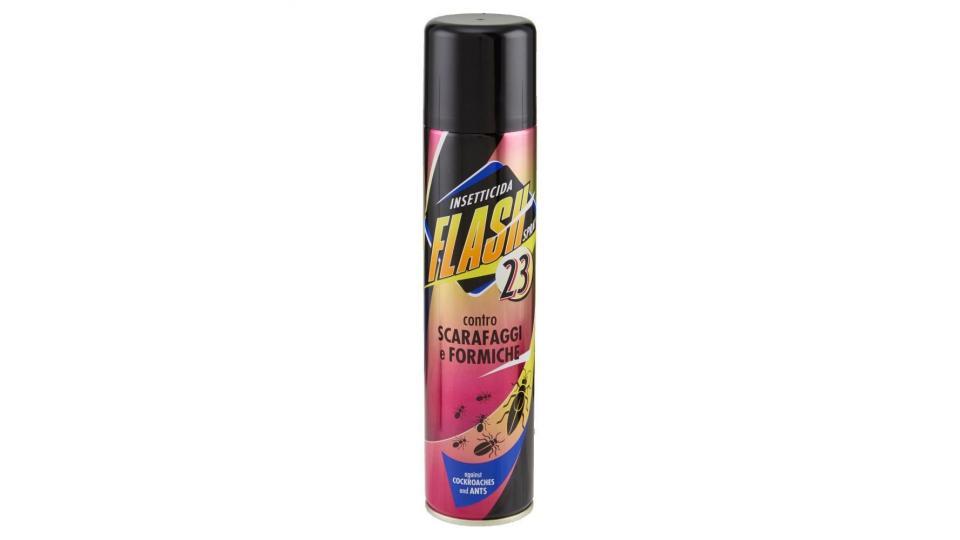 Flash Insetticida Spray 23 Contro Scarafaggi E Formiche