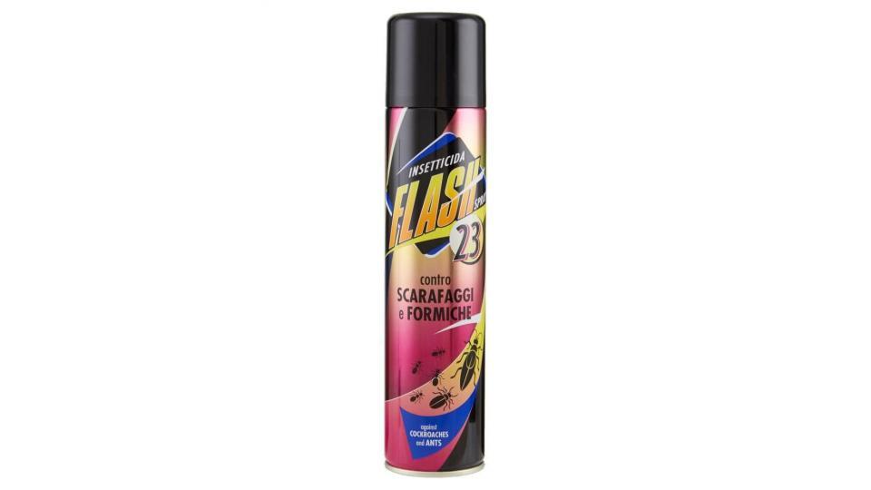 Flash Insetticida Spray 23 Contro Scarafaggi E Formiche